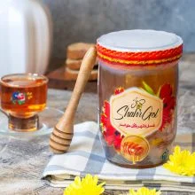 عسل بانکه 1 کیلویی با موم شهرگل