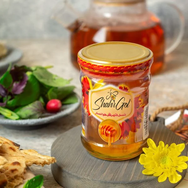 عسل شیشه جام 300 گرمی
