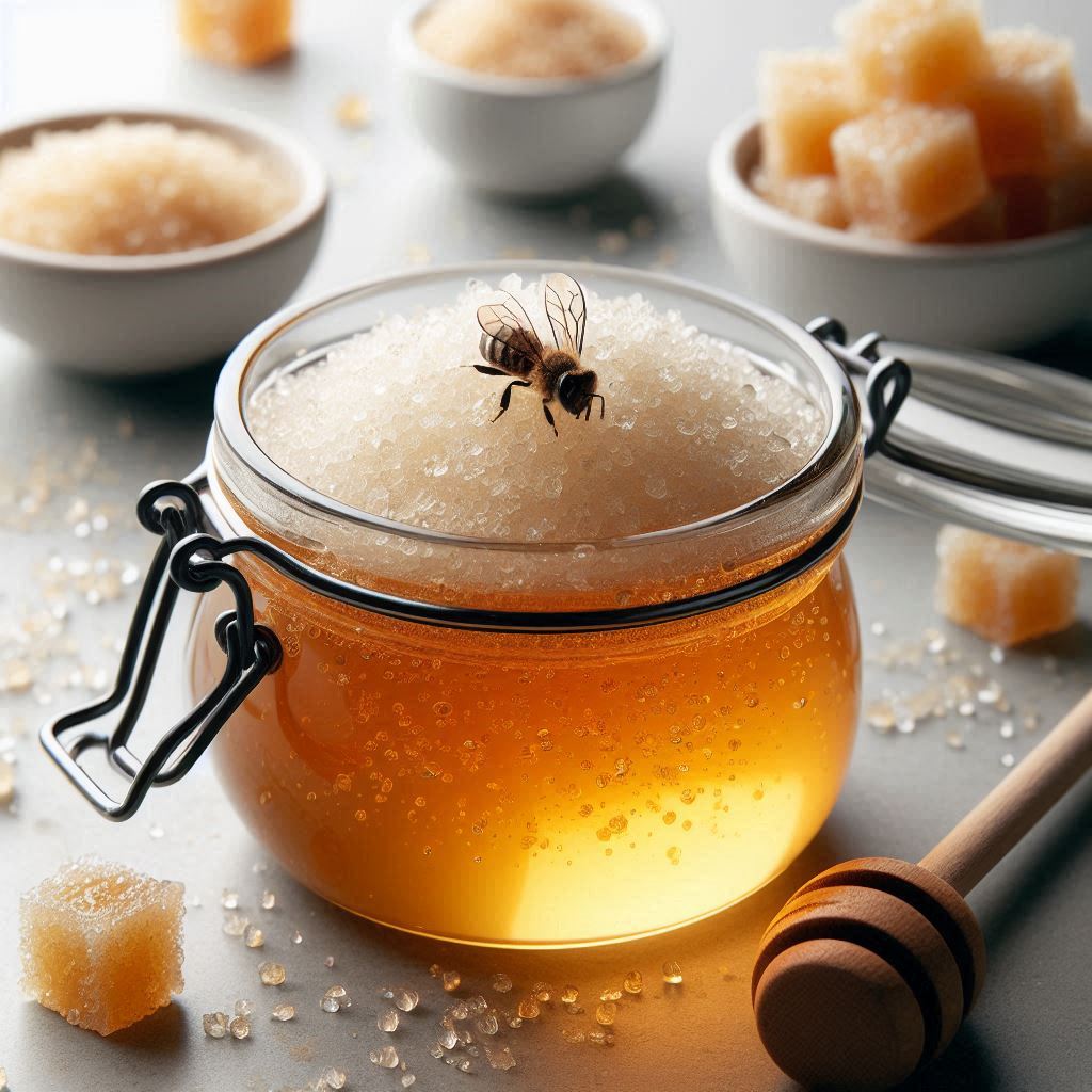 عسل طبیعی آیا شکرک می زند
